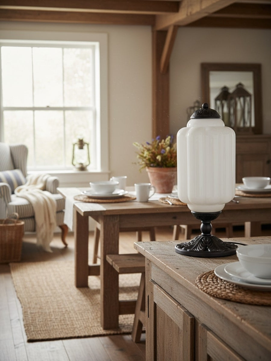 Uma Glass Table Lamp | Ormexis