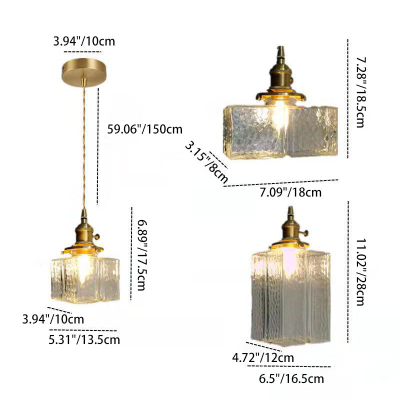 Suspension cubique lumineuse | Ormexis