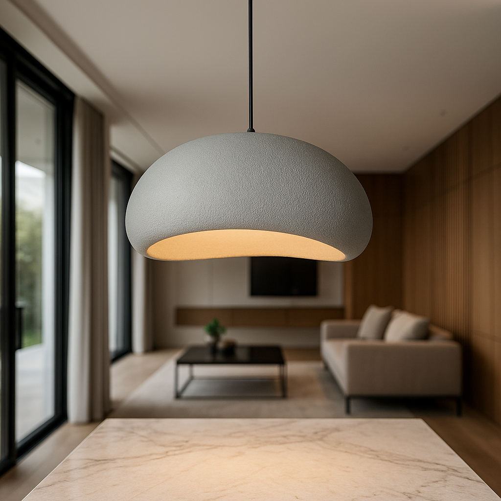 Stmívatelná závěsná lampa Aurea pro ambientní osvětlení místnosti