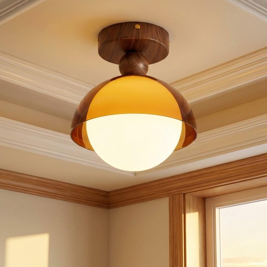 Half Dome Orb Ceiling Light | Ormexis