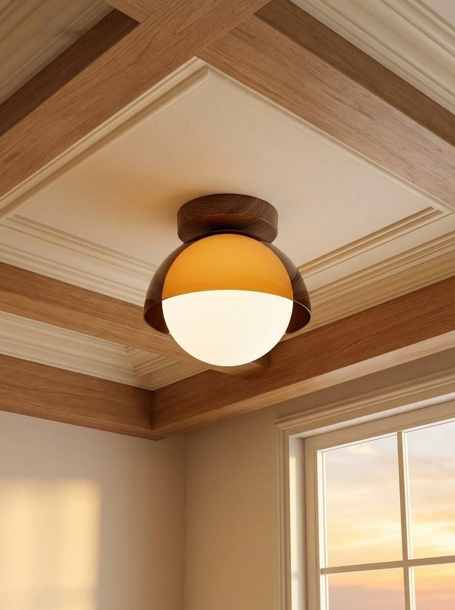 Half Dome Orb Ceiling Light | Ormexis