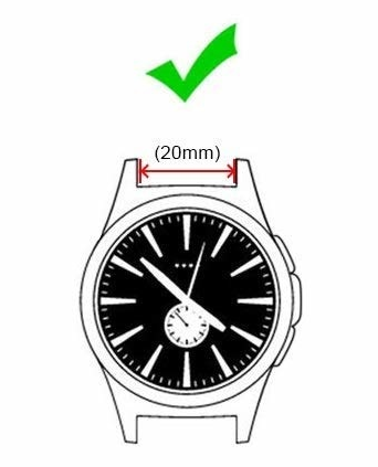 20mm Milanese Rose Gold Watch Strap With Quick Release