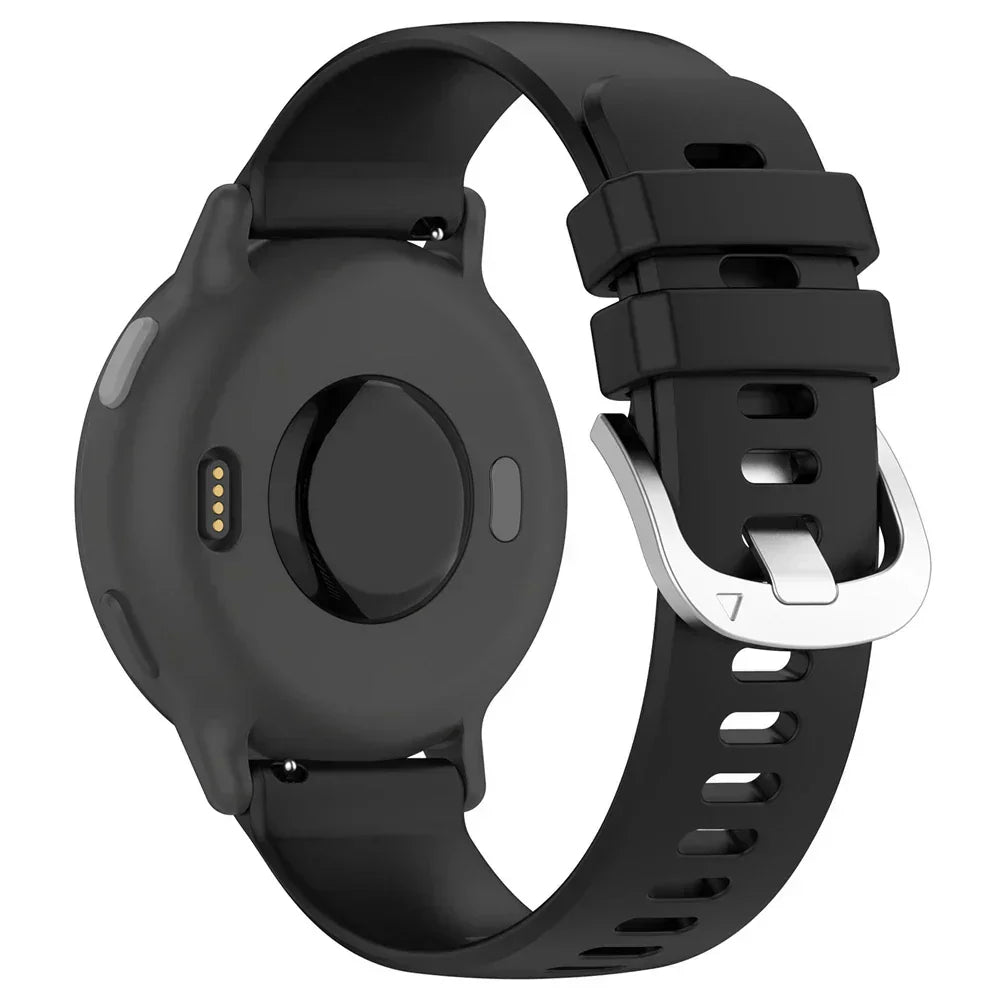 Garmin Venu 2 Black Silicone Classic Replacement Strap