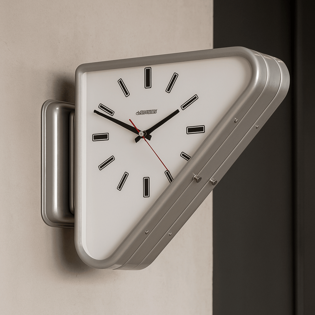 Slanted Profile Wall Clock | Ormexis