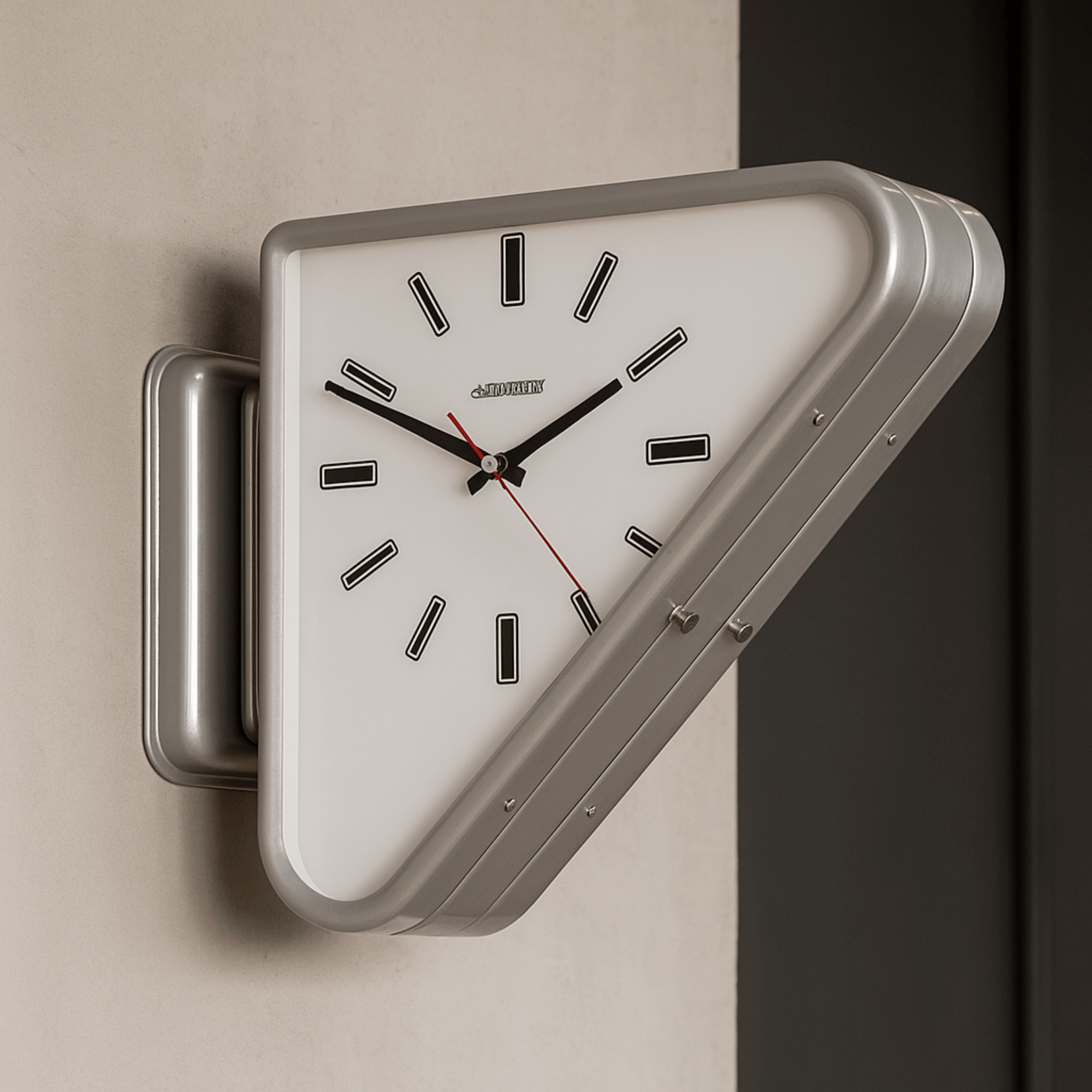 Slanted Profile Wall Clock | Ormexis