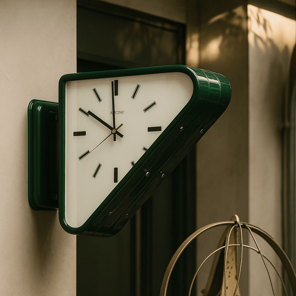 Slanted Profile Wall Clock | Ormexis