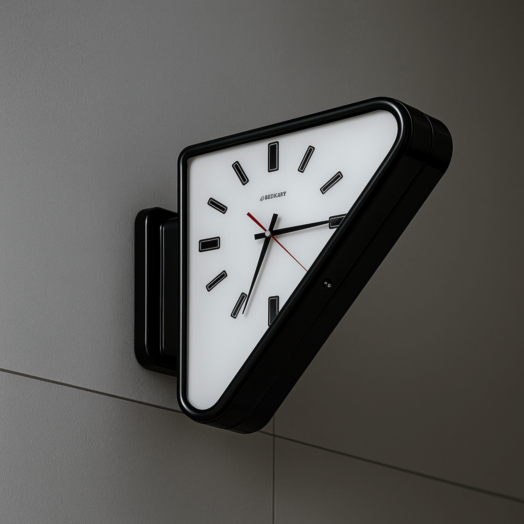 Slanted Profile Wall Clock | Ormexis