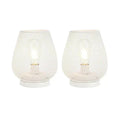 AureaGlow kabellose Tischlampe mit warmem Edison-LED-Leuchten für gemütliche Dekoration