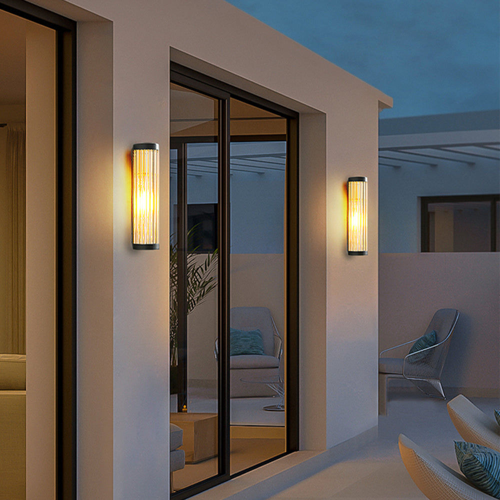 Luz de coluna de cristal Orren | Ormexis