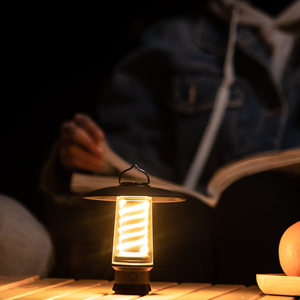 Tragbare spiralförmige LED-Laterne | Ormexis