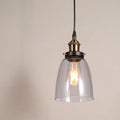 Vintage-Glasglocken-Pendelleuchte | Ormexis