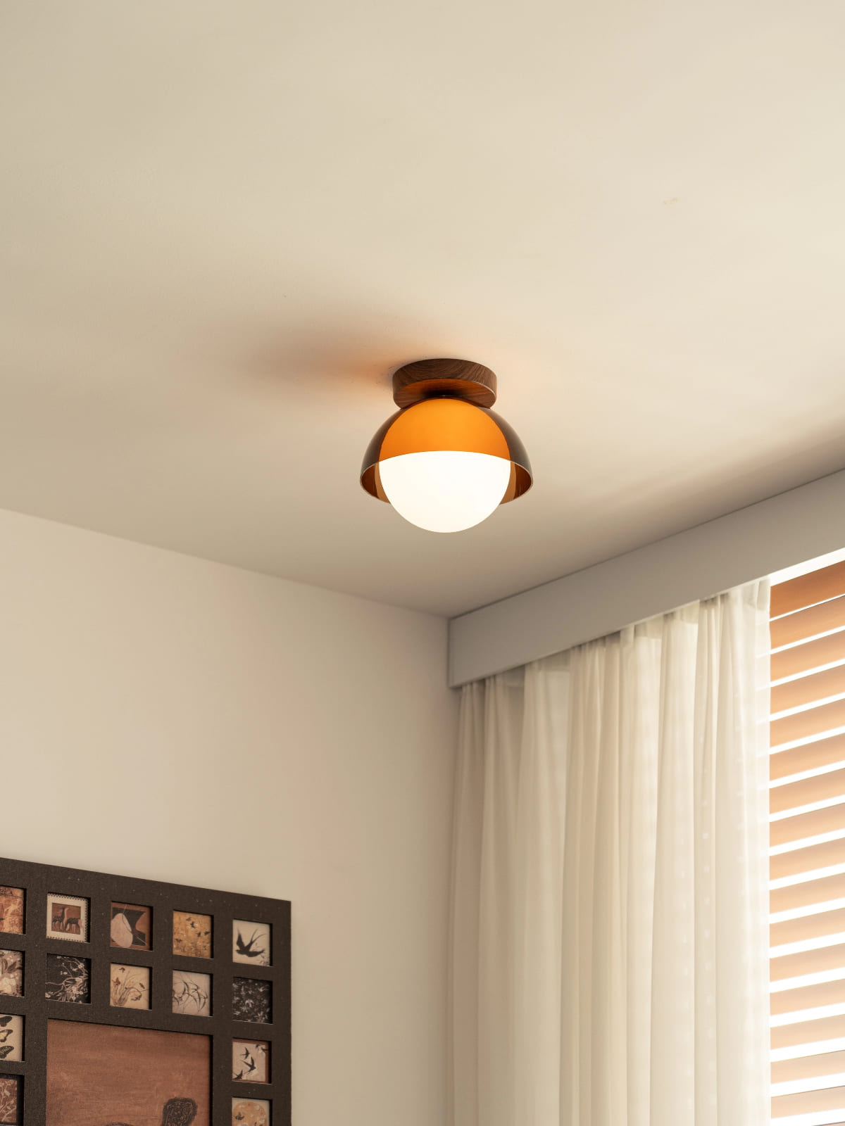 Half Dome Orb Ceiling Light | Ormexis