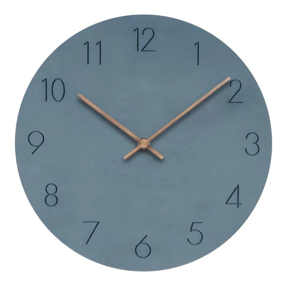 Scandinavian Concrete Wall Clock | Ormexis