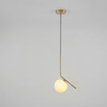 Nordische geometrische glazen hanglamp | Ormexis