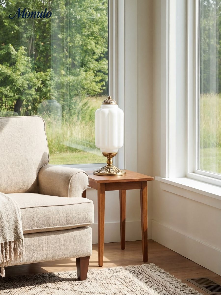 Uma Glass Table Lamp | Ormexis