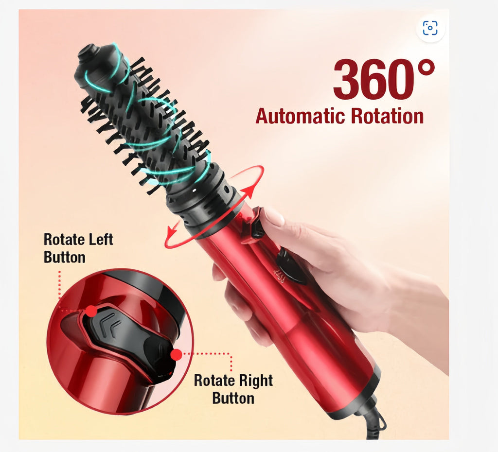 NovaGlide 3-In-1 Hairbrush For Simple Daily Styling