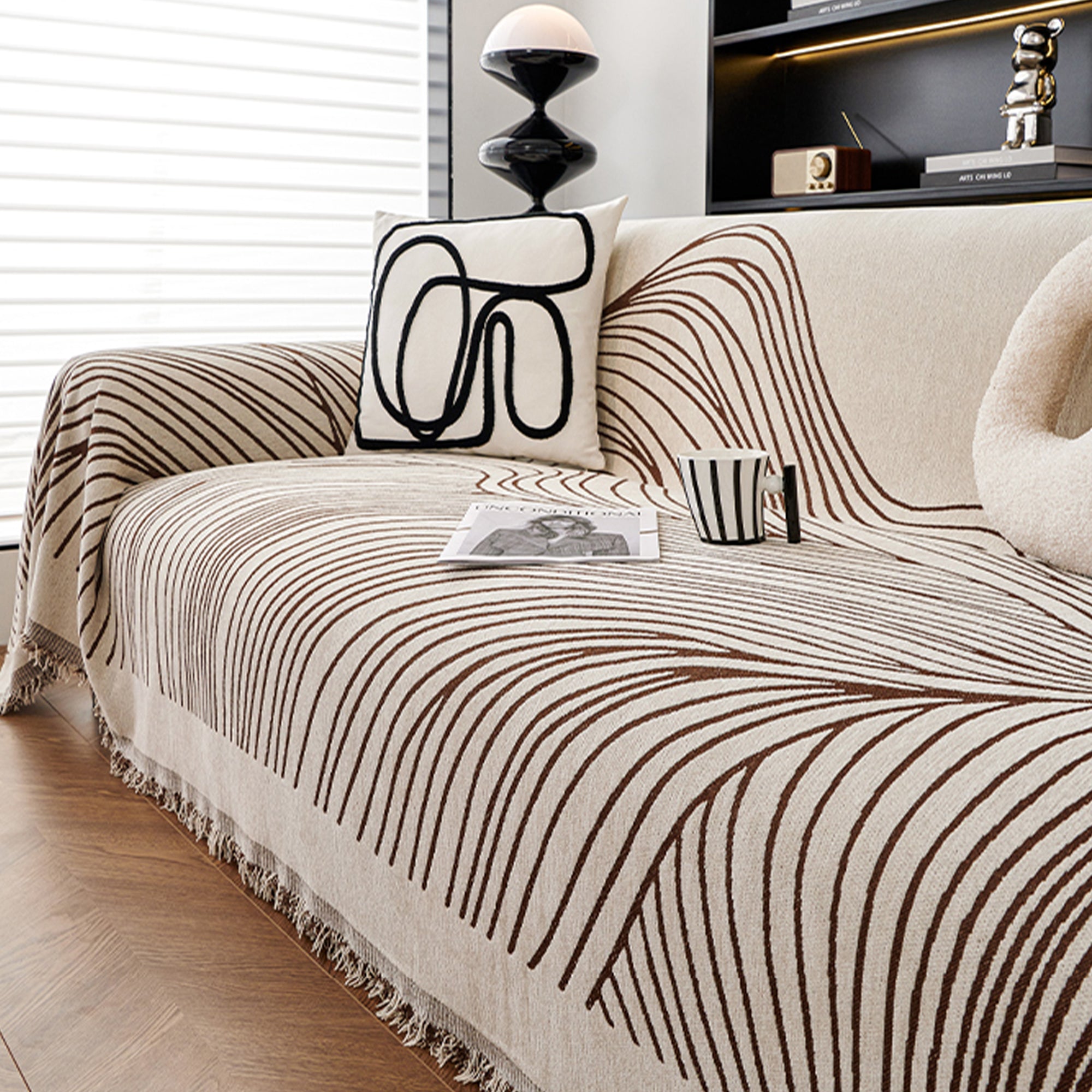 Flow Line Sofa Cover | Ormexis