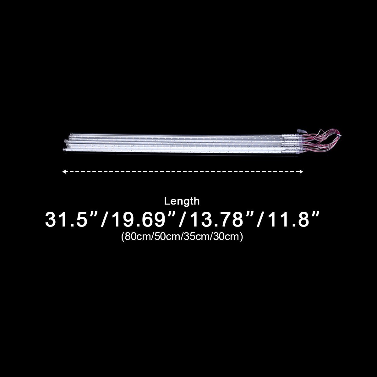 Cascade Tube Outdoor String Lights | Ormexis