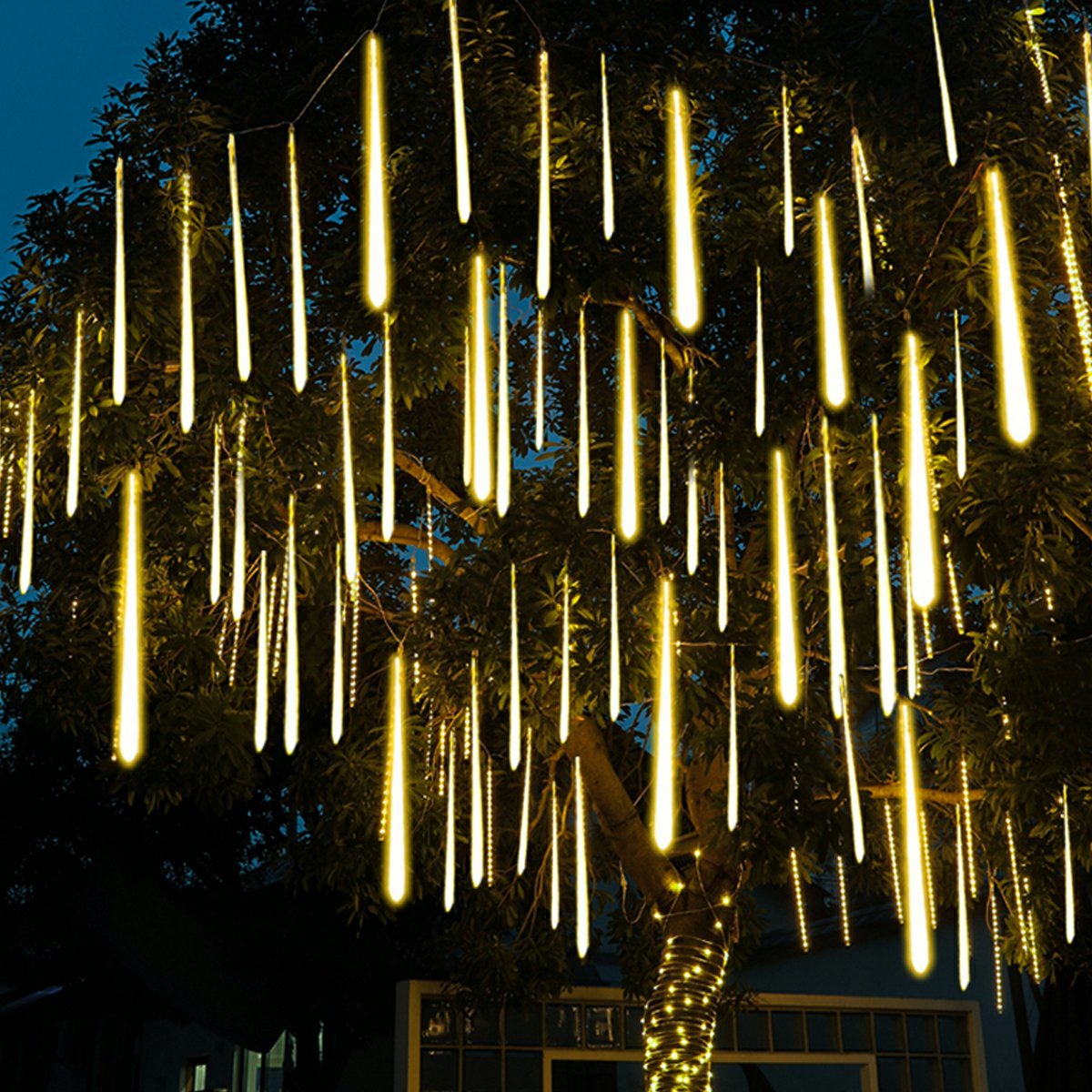 Cascade Tube Outdoor String Lights | Ormexis