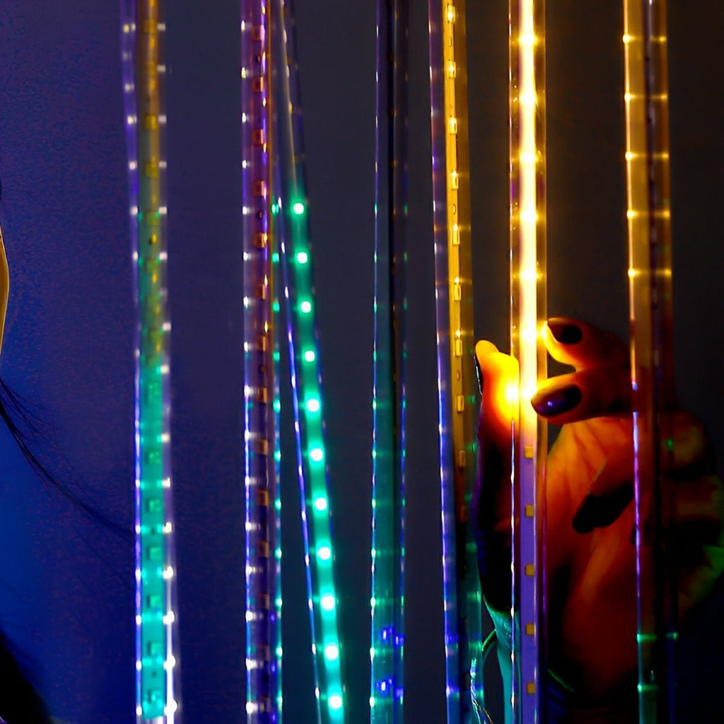 Cascade Tube Outdoor String Lights | Ormexis