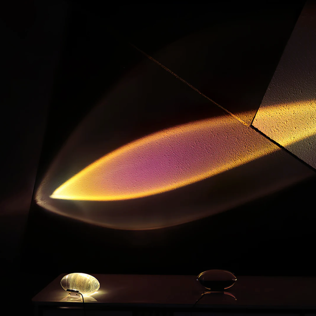 Bordslampa med kvartsöga | Ormexis