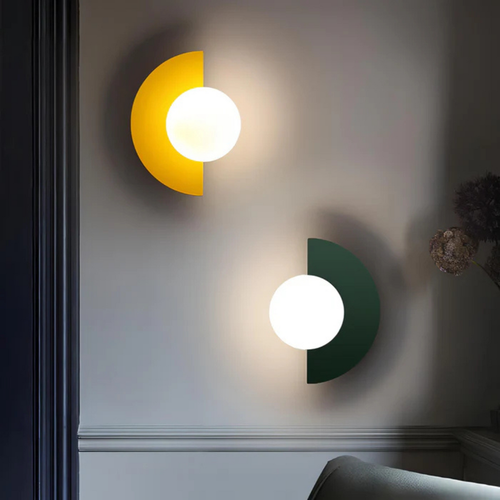 Sculptural Half Moon Wall Light | Ormexis