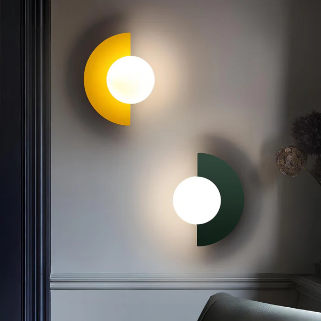 Sculptural Half Moon Wall Light | Ormexis