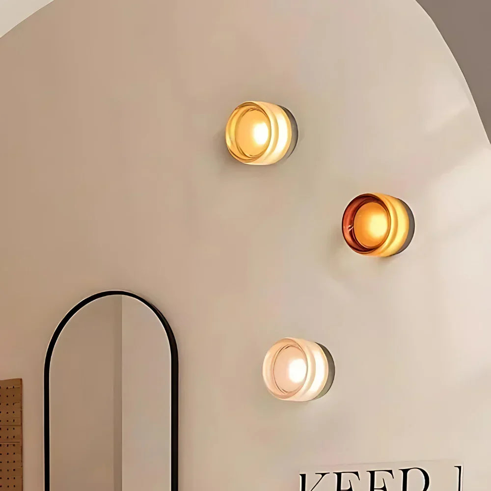 Applique da parete moderna con scanalature e illuminazione ambientale | Ormexis