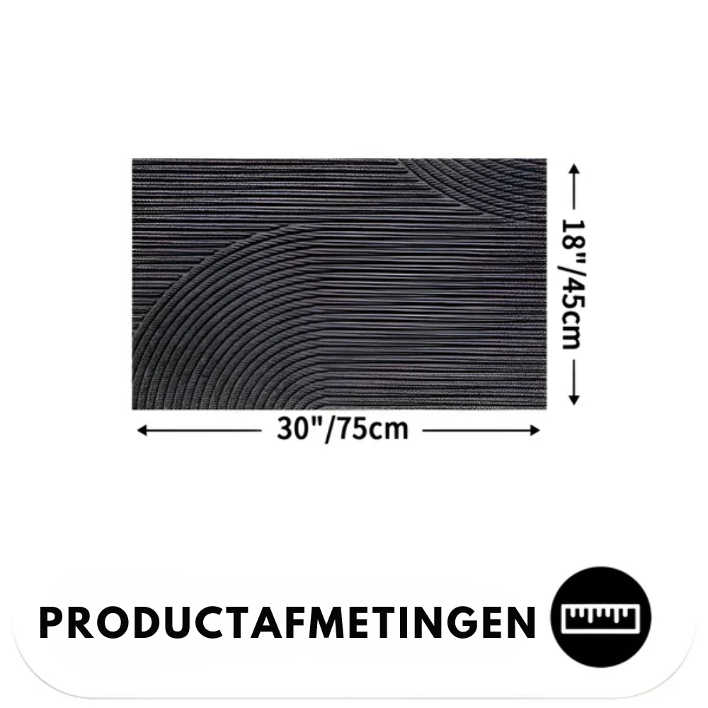 Geometric Wave Form Area Rug | Ormexis