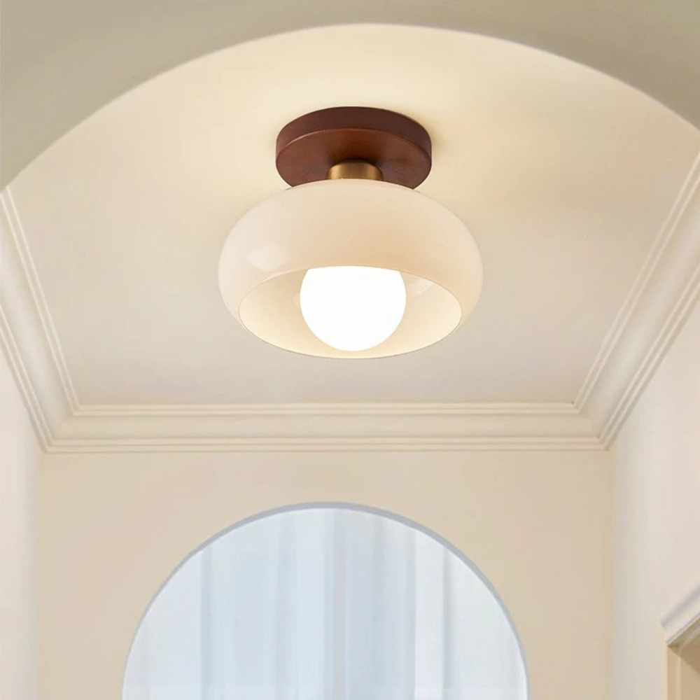 Bauhaus Glass Dome Ceiling Light | Ormexis