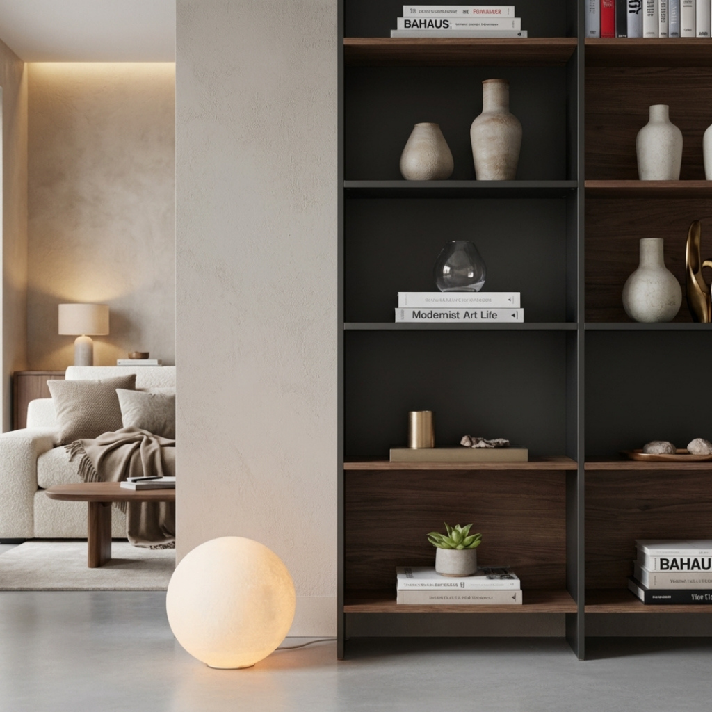 Spherical Diffused Floor Lamp | Ormexis