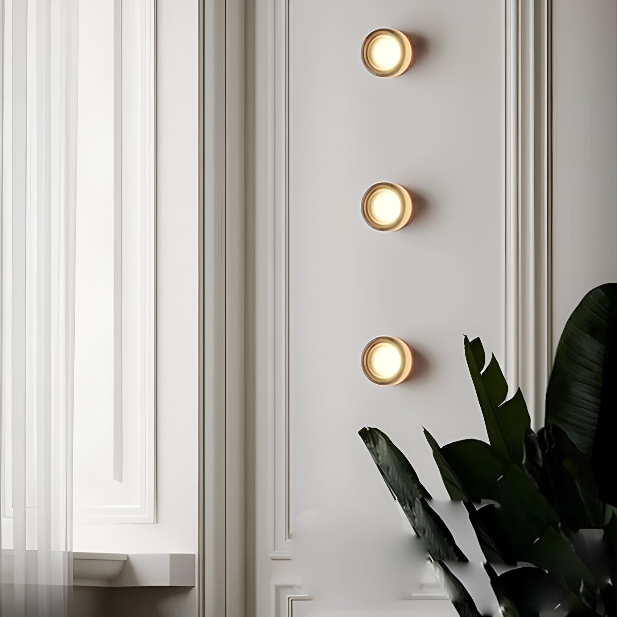 Applique da parete moderna con scanalature e illuminazione ambientale | Ormexis