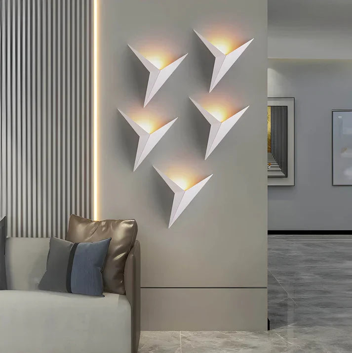 Modern Angular Wall Sconce Light | Ormexis
