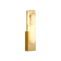 Modern Sculptural Alabaster Wall Sconce | Ormexis