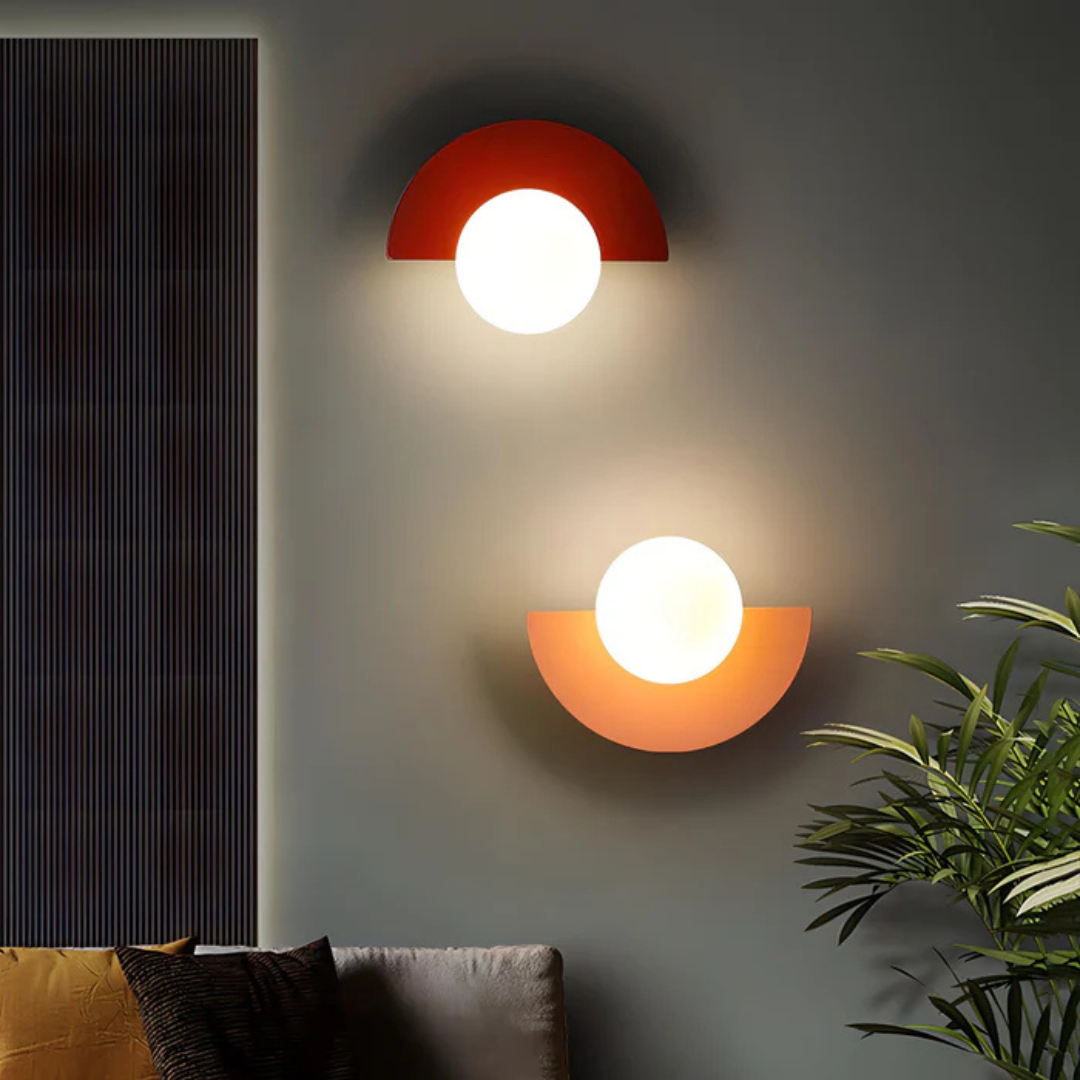 Sculptural Half Moon Wall Light | Ormexis