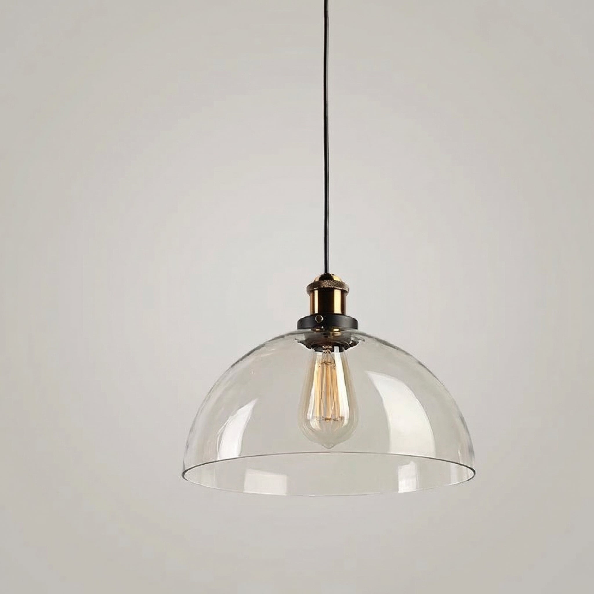 Industriële glazen koepelhanger | Ormexis