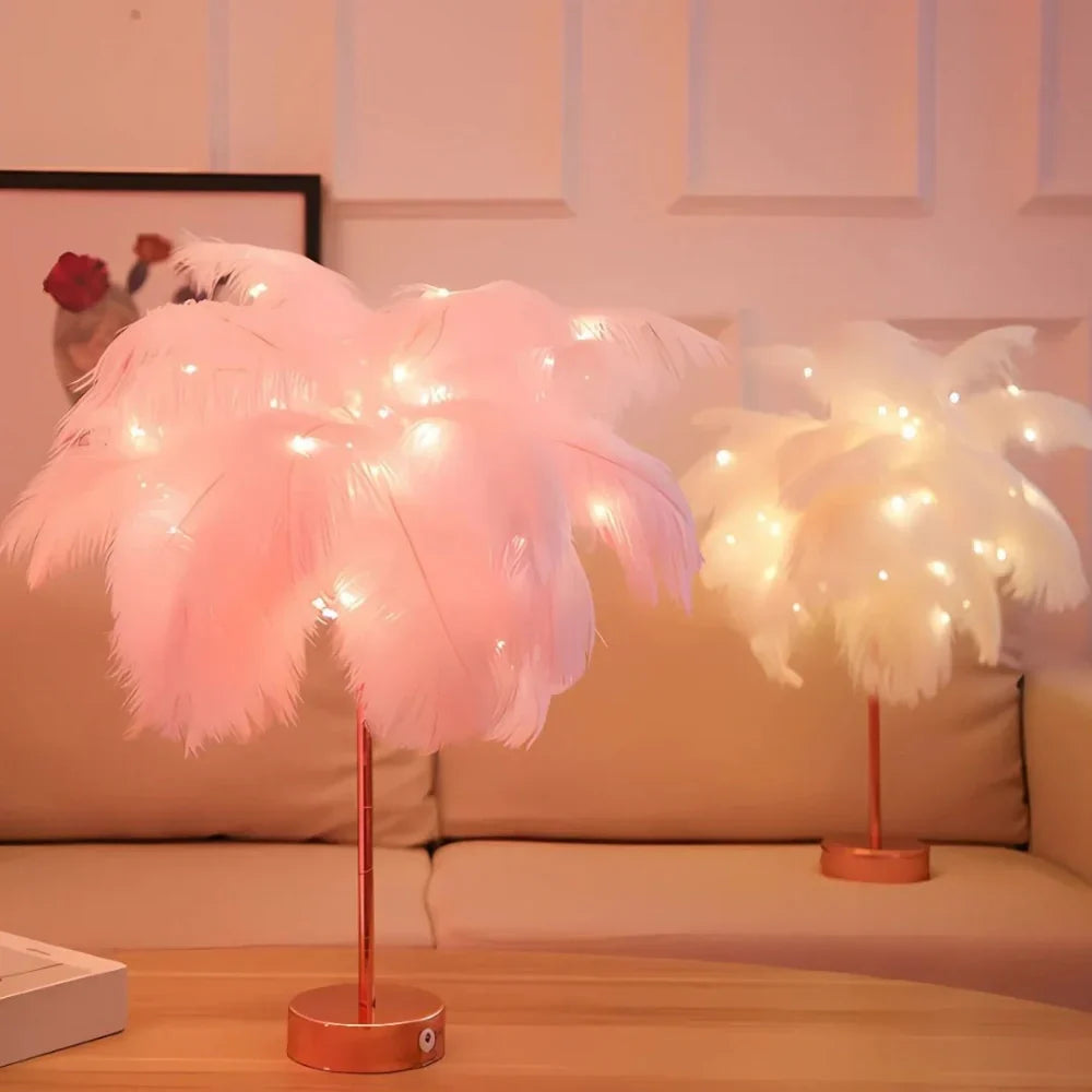 Plume Aura bordslampa | Ormexis