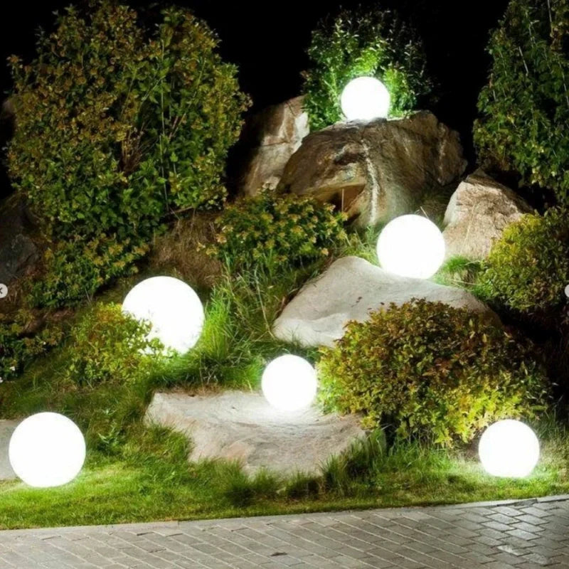 Luz de jardim esférica para exterior | Ormexis