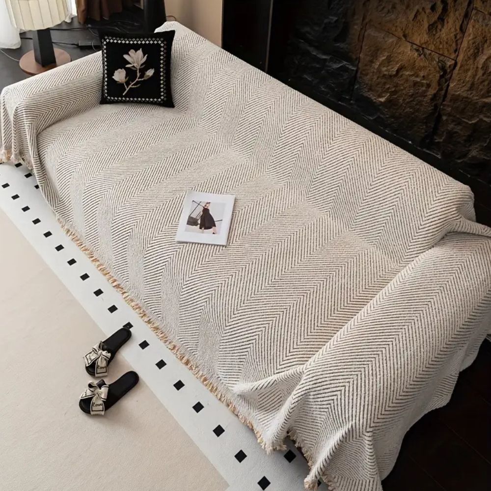 Woven Angle Couch Cover | Ormexis