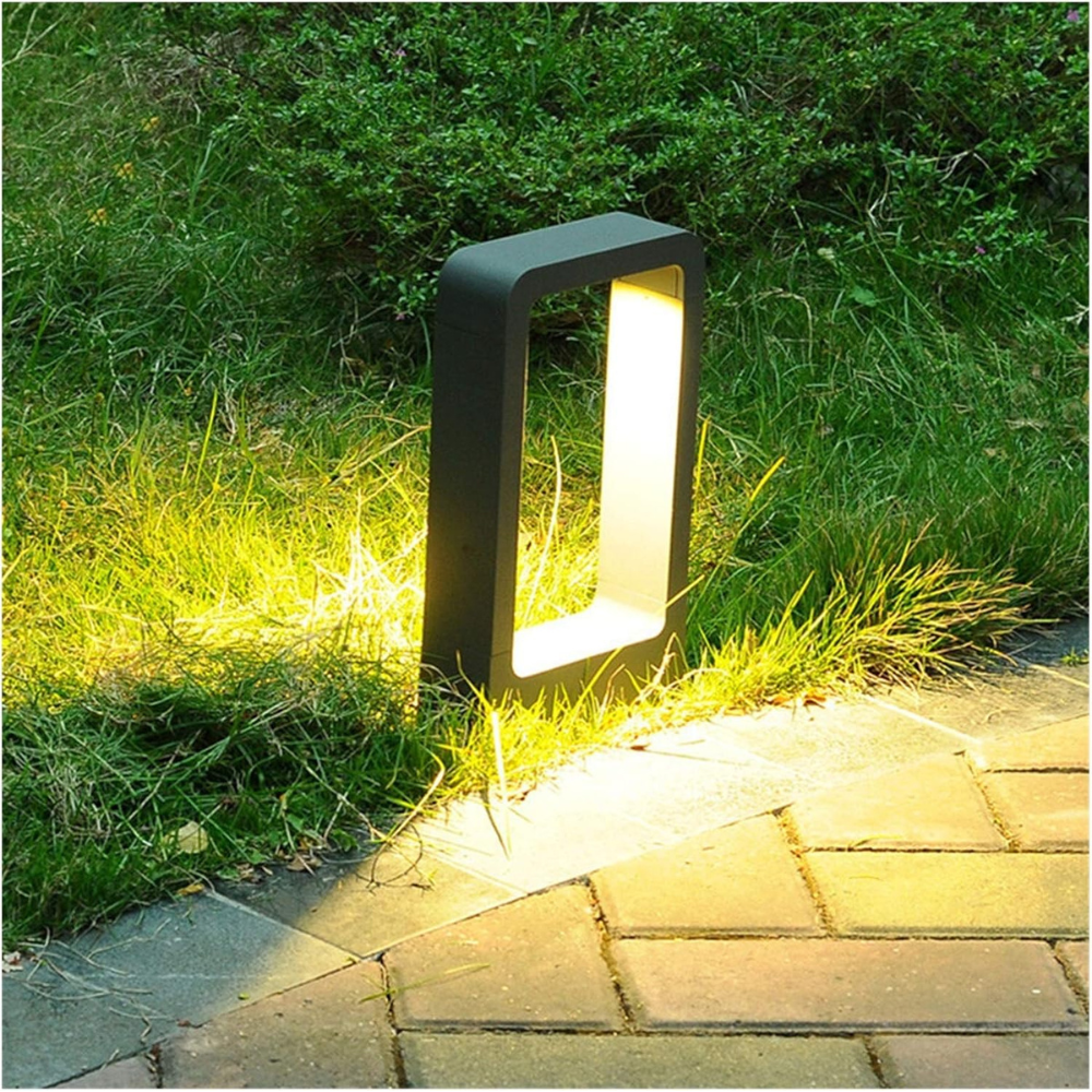Lampă de exterior geometrică tip bornă Portal | Ormexis