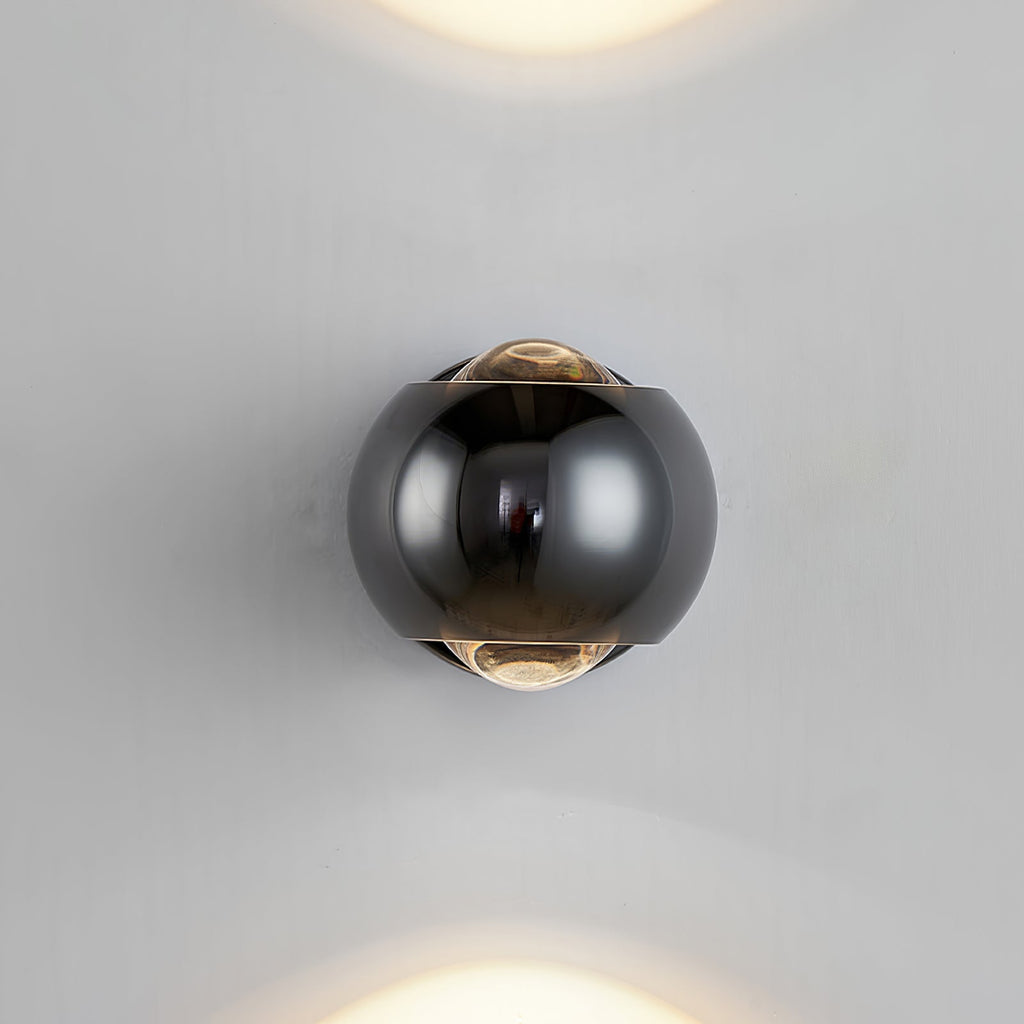 Zenith Brass Orb Sconce | Ormexis