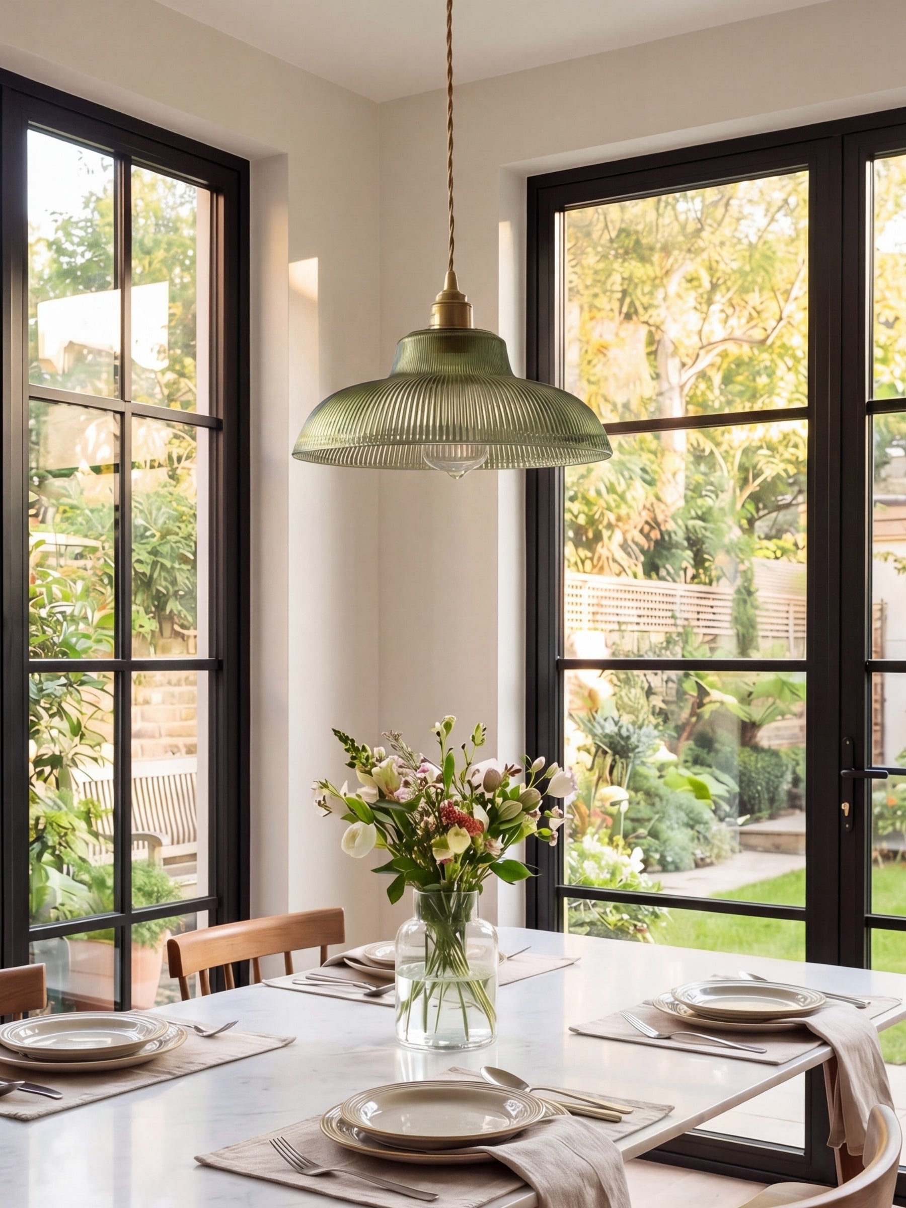 Verdant Prism Pendant Light | Ormexis