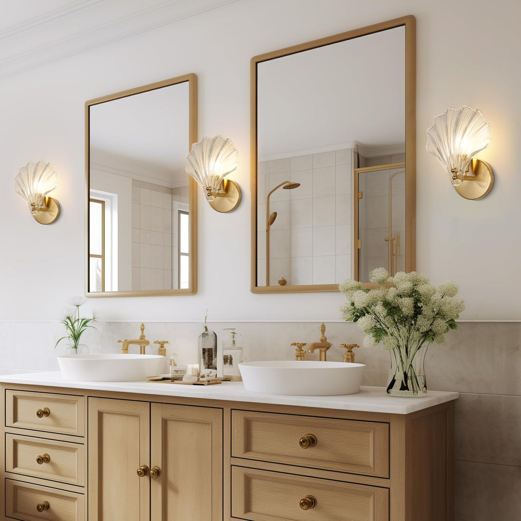 Art Nouveau Shell Wall Sconce | Ormexis