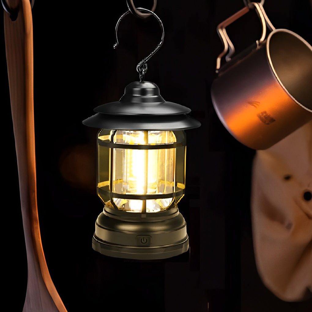 Timberline Glass Lantern Lamp | Ormexis