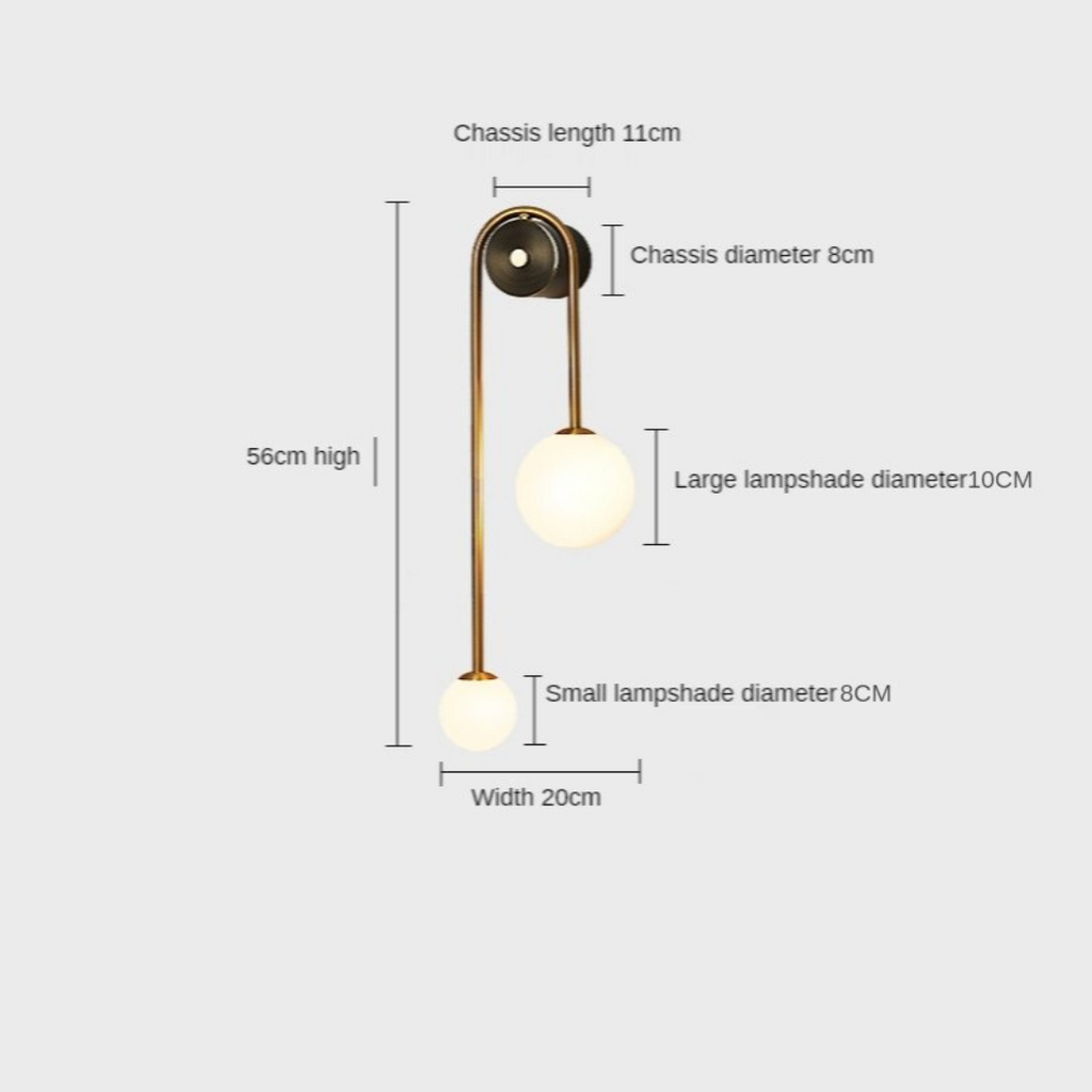 Sculptural Eclipse Wall Light | Ormexis