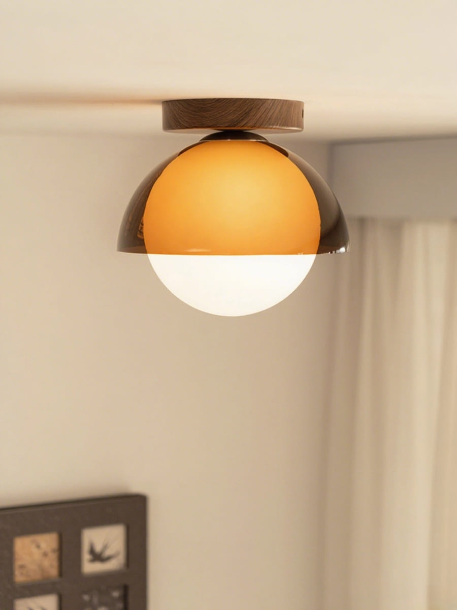 Half Dome Orb Ceiling Light | Ormexis
