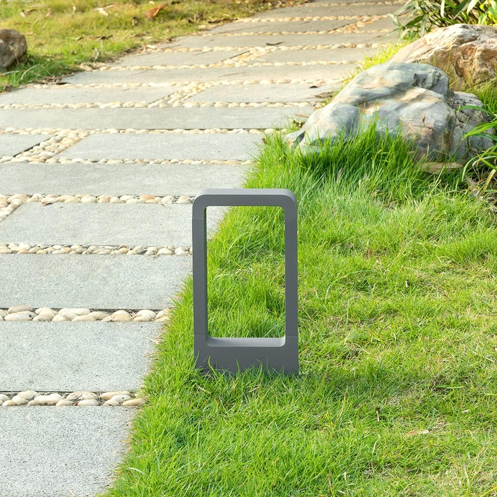 Lampă de exterior geometrică tip bornă Portal | Ormexis