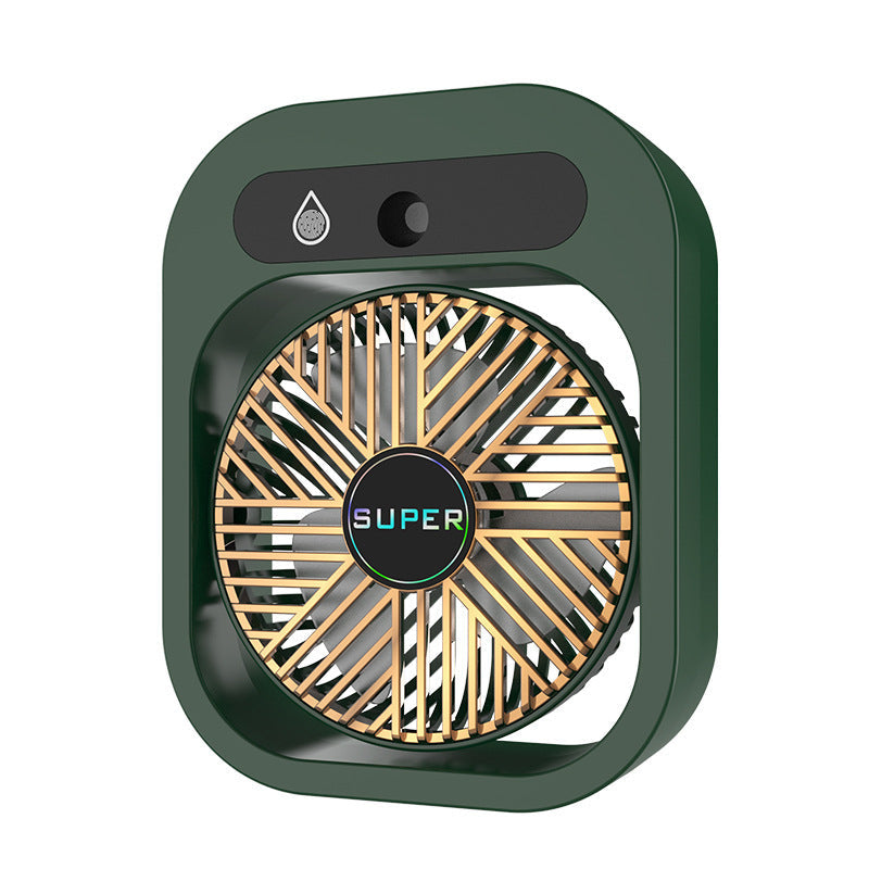 Ventilatore nebulizzatore portatile AquaFlow per raffreddamento personale