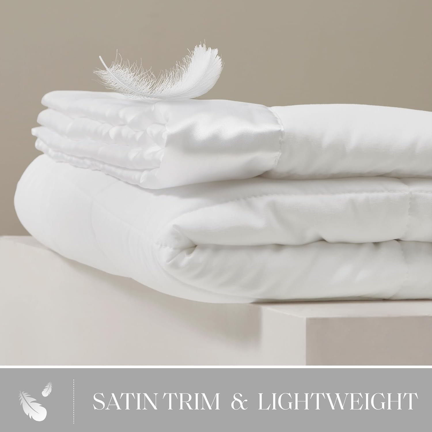 Windom Collection Lightweight Soft Blanket With Satin Trim