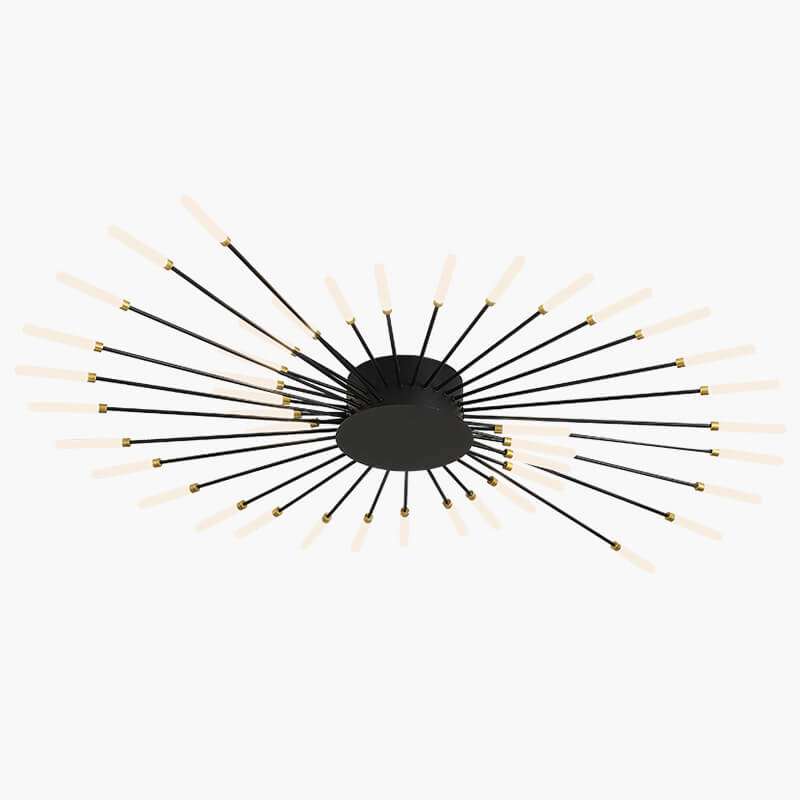 Fyrverkeri-inspirert stjerneburst taklampe for moderne hjem